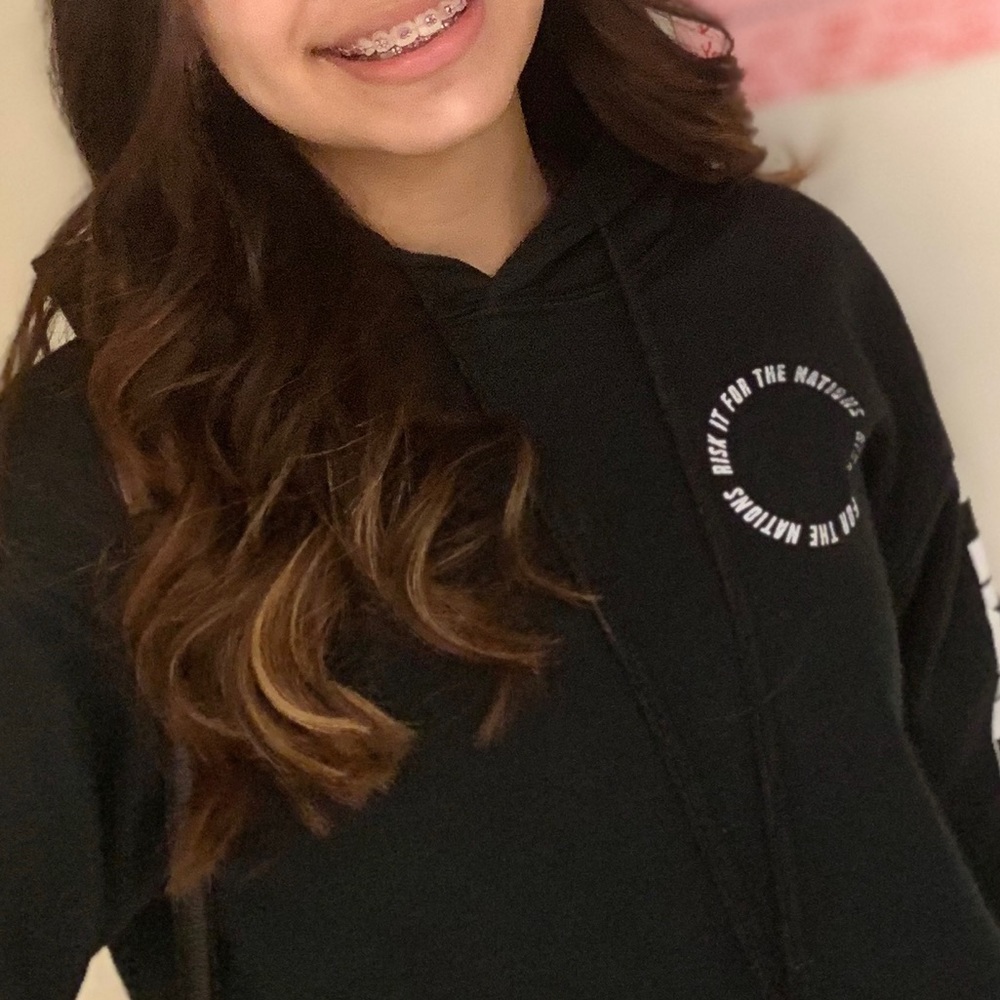 YOUTH FOR THE NATIONS (YFN) black hoodie
